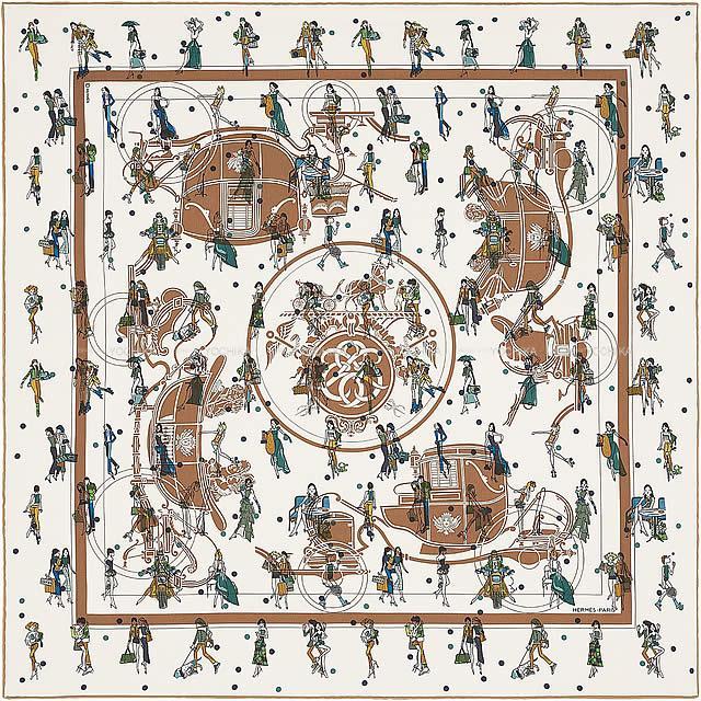 HERMES エルメス スカーフ カレ 70  