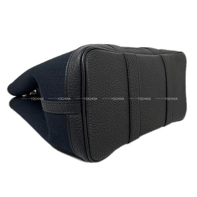 HERMES エルメス ガーデンパーティー 30 TPM 黒 トワルミリタリー/ネゴンダ 展示新品