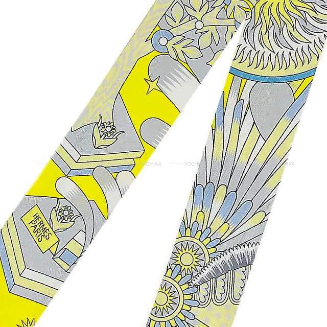 2020年春夏 新作 HERMES エルメス ツイリー スカーフ "ペガサスの源泉" ジョーヌヴィフ 新品未使用