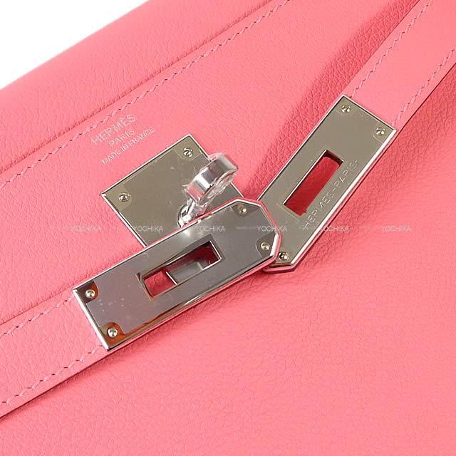 HERMES エルメス ハンドバッグ ケリー28 内縫い ローズアザレ エバーカラー シルバー金具 新品