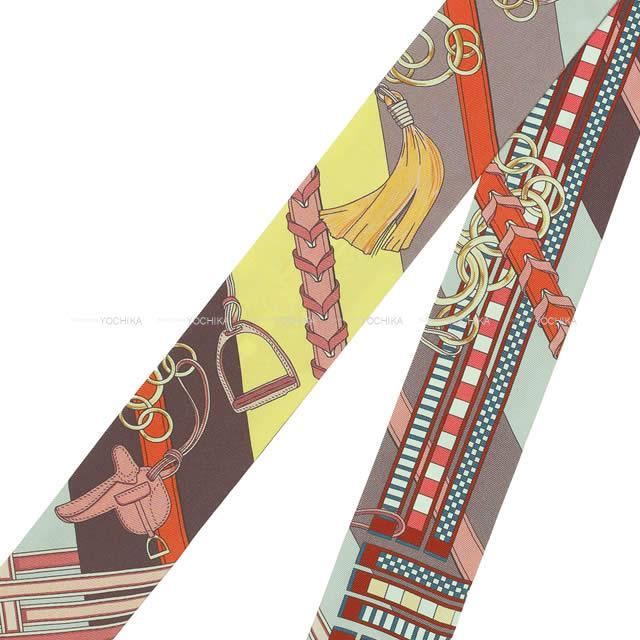 HERMES エルメス ツイリー 馬勒とチャーム - バンダナ・スカーフ 