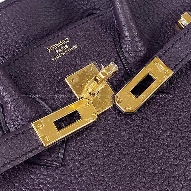 HERMES エルメス ハンドバッグ バーキン25 レザントゴ ゴールド金具 新品