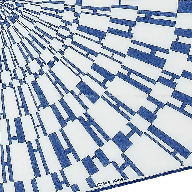 エルメス HERMES ハンカチーフ 《エルメス・パリ》ブルー  