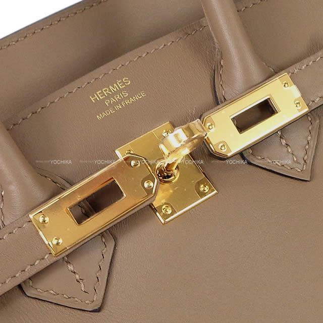 HERMES エルメス ハンドバッグ バーキン25 黒(ブラック) ヴォージョナサン ゴールド金具 新品