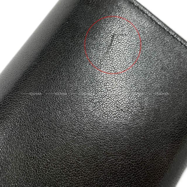 シャネル ココマーク ファスナー付 フラップ 長財布 黒(ブラック) シープスキン A50070 新品未使用