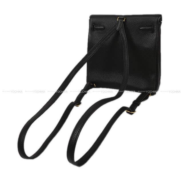 HERMES エルメス バックパック リュック ケリーアド PM 黒(ブランク) トリヨン