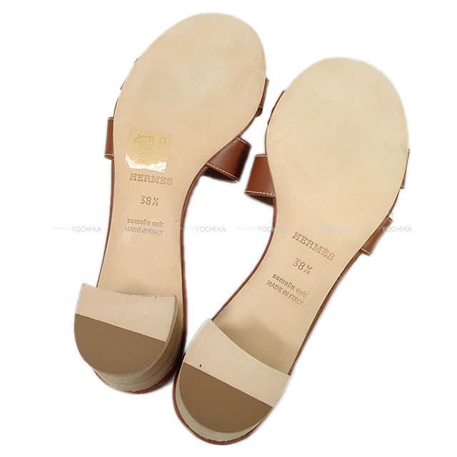 HERMES エルメス レディース Hモチーフ ヒール付 サンダル  