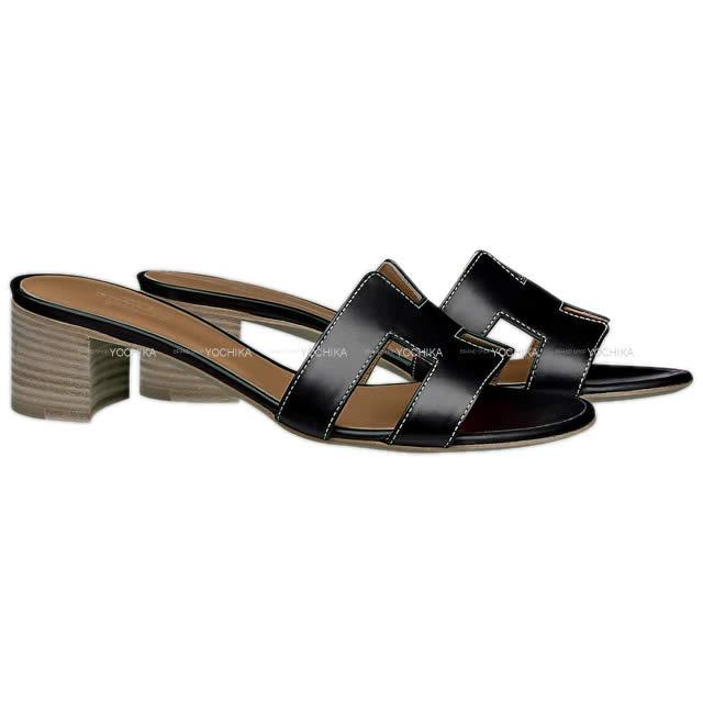 HERMES エルメス レディース Hモチーフ ヒール付 サンダル  