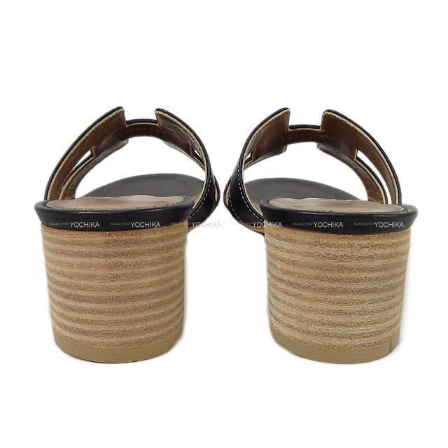 HERMES エルメス レディース Hモチーフ ヒール付 サンダル  