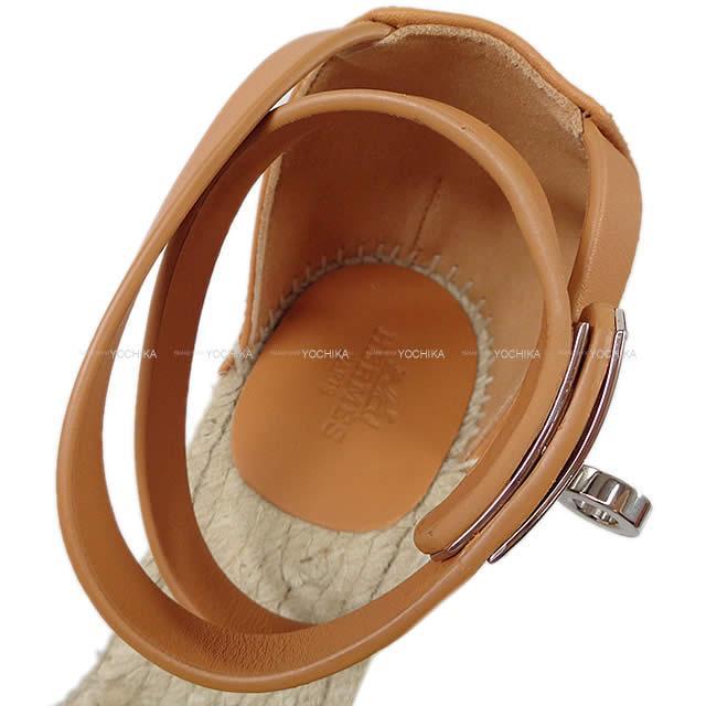 HERMES エルメス レディース エスパドリーユ ウェッジソール サンダル "ティヴォリ
