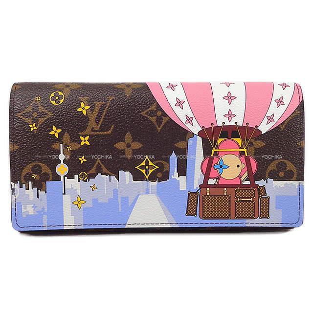ルイ ヴィトン 長財布 ポルトフォイユ サラ ヴィヴィエンヌ ピンク モノグラム M 新品