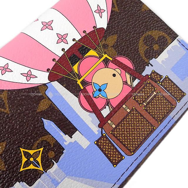 ルイ・ヴィトン 長財布 ポルトフォイユ サラ ヴィヴィエンヌ ピンク  