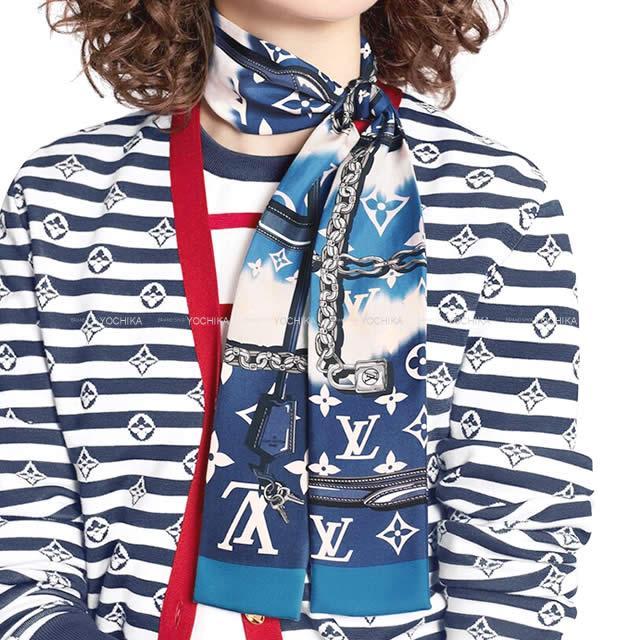 ルイ・ヴィトン スカーフ バンドー・コンフィデンシャル LVエスカル M76102 新品未使用