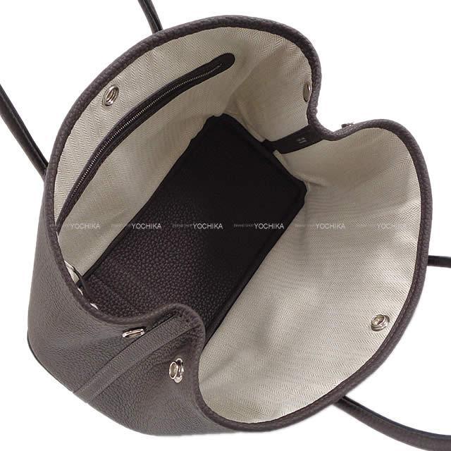 HERMES エルメス トートバッグ ガーデンパーティ 30 TPM エベンヌ  