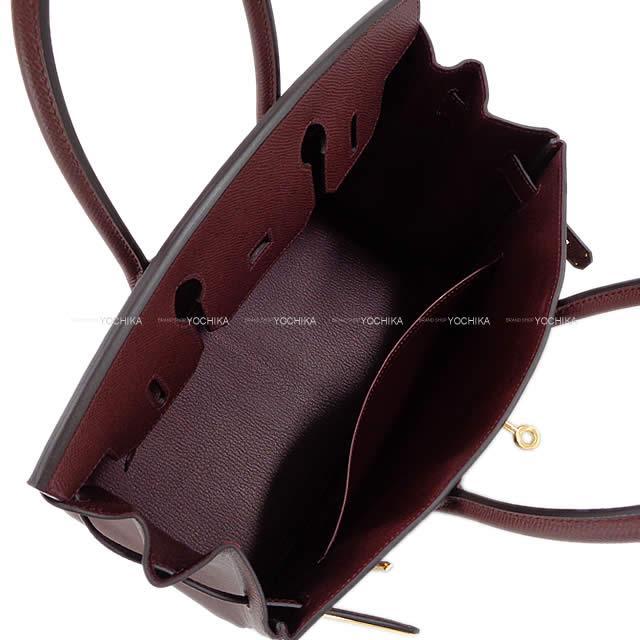 HERMES エルメス ハンドバッグ バーキン30 ボルドー エプソン シルバー金具 新品未使用
