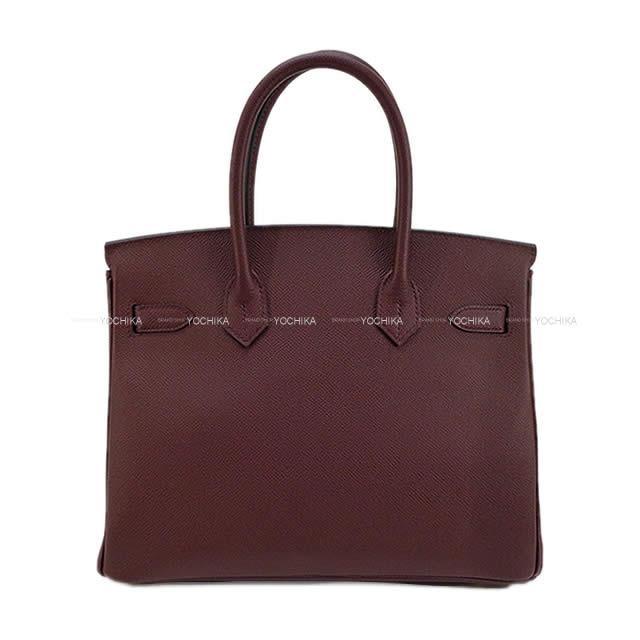 HERMES エルメス ハンドバッグ バーキン30 ボルドー エプソン シルバー金具 新品未使用