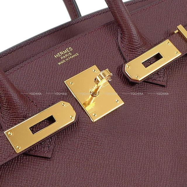 HERMES エルメス ハンドバッグ バーキン30 ボルドー エプソン シルバー金具 新品未使用