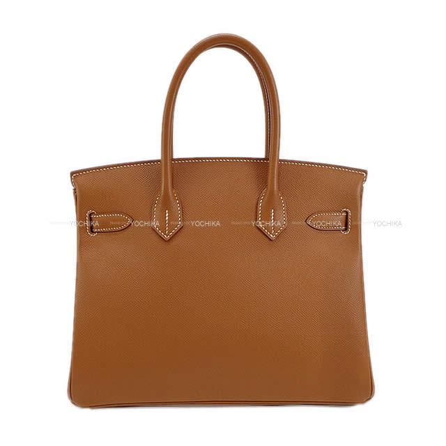 HERMES エルメス ハンドバッグ バーキン30 ゴールド エプソン ゴールド金具 展示新品
