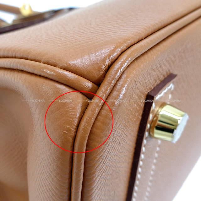 HERMES エルメス ハンドバッグ バーキン30 ゴールド エプソン ゴールド金具 展示新品