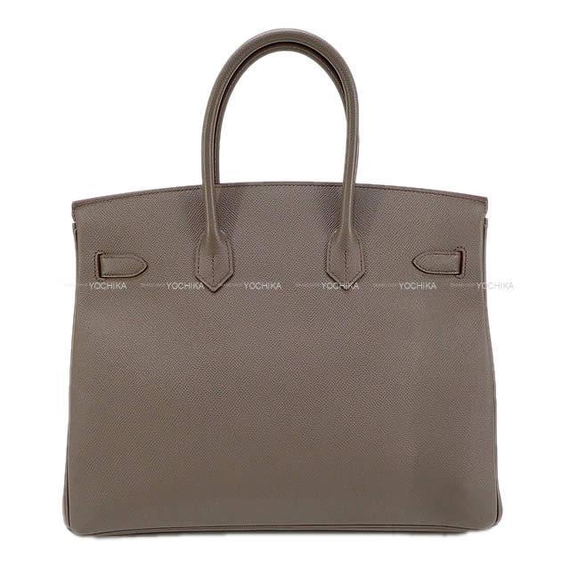 HERMES エルメス ハンドバッグ バーキン35 エタン エプソン ゴールド金具 新品未使用