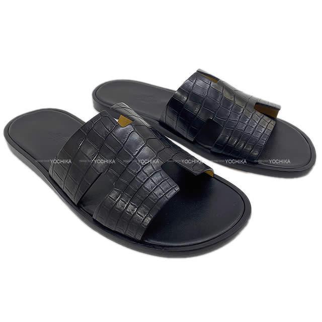 HERMES エルメス メンズ レザーソール サンダル  