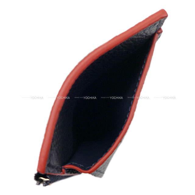 LOUIS VUITTON ルイ・ヴィトン "ポルトカルト ジップ" マリン モノグラムアンプラント ゴールド金具 M68338