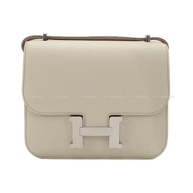 エルメス ショルダーバッグ コンスタンス3 ミニ 18 ベトン エバーカラー シルバー金具 新品