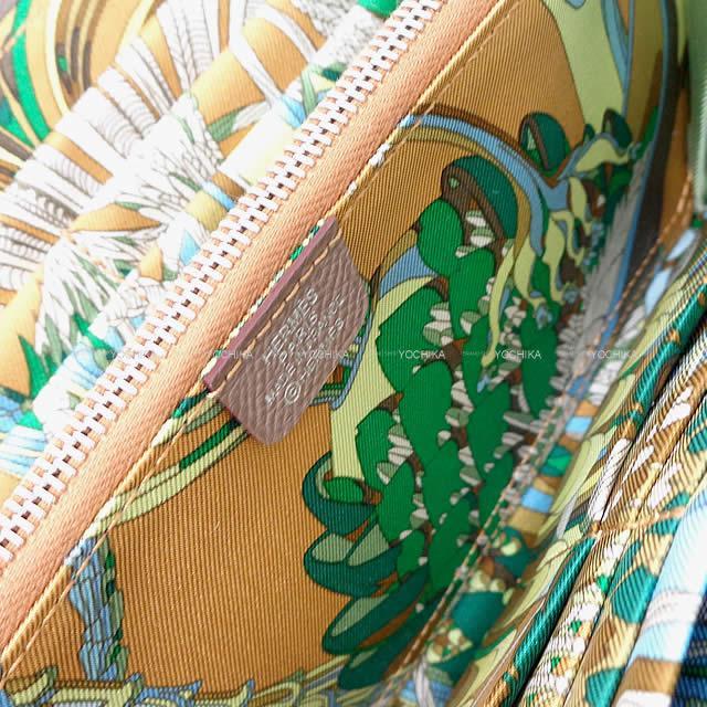 2020年 春夏 新作 HERMES エルメス アザップ シルクイン 財布 "空想の植物誌 新品未使用