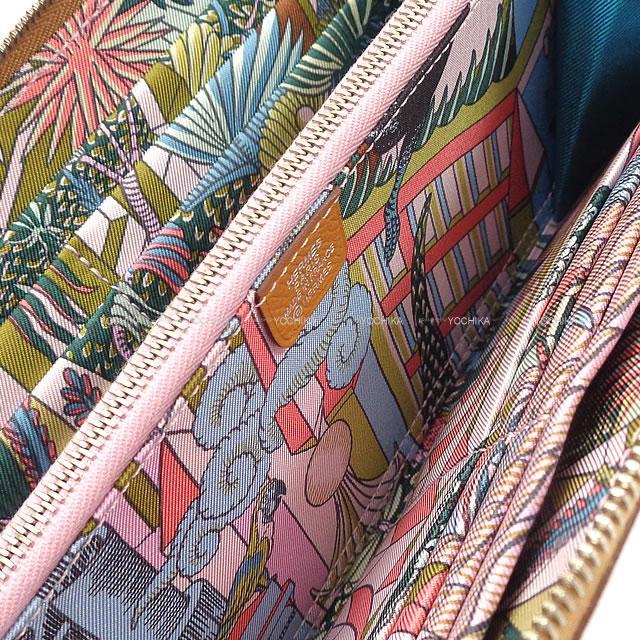 2019年秋冬 新作 HERMES エルメス アザップ シルクイン 財布 "アニマポリス" 黒 エプソン シルバー金具 新品