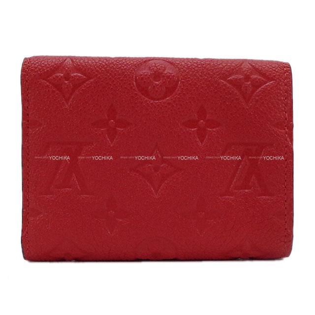 LOUIS VUITTON ルイ・ヴィトン コンパクト 財布 ポルトフォイユ・ヴィクトリーヌ スカーレット M63701 新品