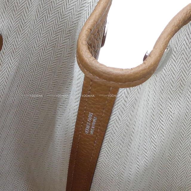 HERMES エルメス ハンドバッグ ガーデンパーティ 36 PM アルザン ネゴンダ シルバー金具 新品