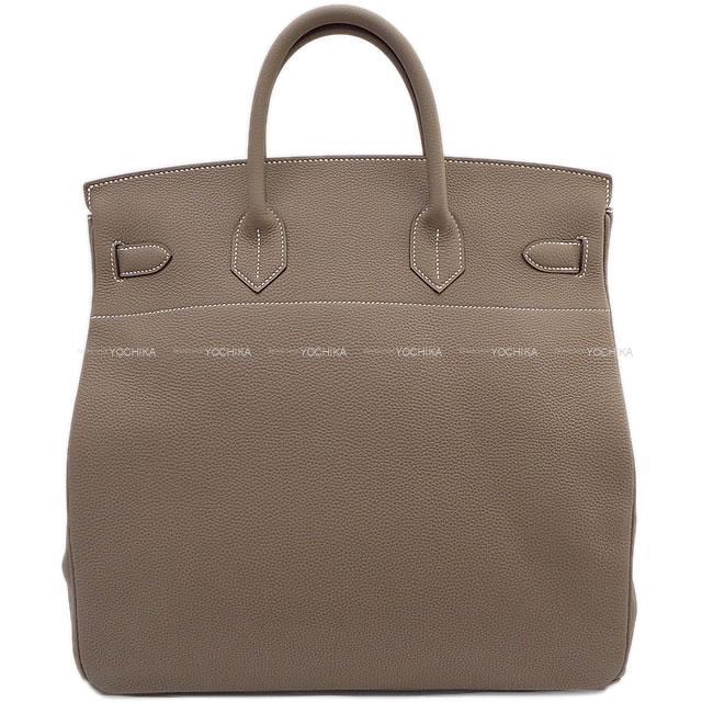 本革　トゴ　手縫い　エトゥープ　オーダー　バッグ　シルバー金具　B 30 HERMES エルメス ハンドバッグ スペシャルオーダー オータクロア 40