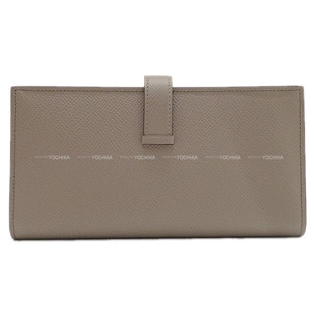 HERMES エルメス 長財布 ベアンスフレ グリアスファルト エプソン ゴールド金具 新品未使用