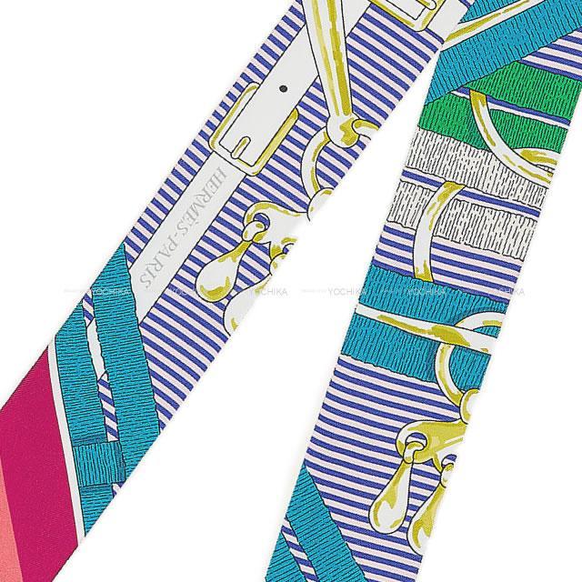 HERMES エルメス ツイリー スカーフ "馬銜・シュミーズ/Mors a jouets chemise
