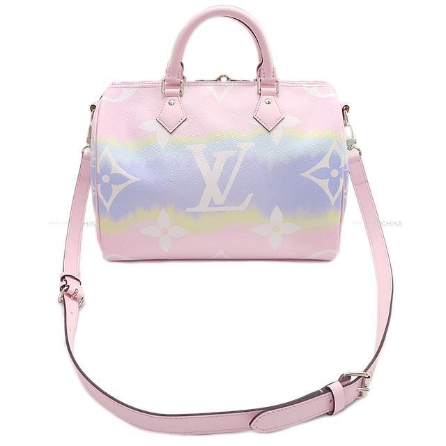 2020年春夏 新作 ルイ・ヴィトン ハンドバッグ エスカル スピーディ バンドリエール30 パステル  M45123 新品