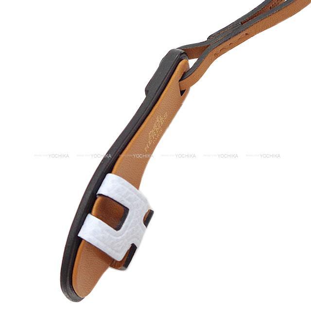 HERMES エルメス バッグチャーム オラン ナノ ブルーブリュム  