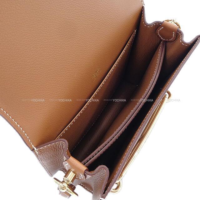 エルメス ショルダーバッグ サック ロウリス(ルリ) ミニ ゴールド エバーカラー 新品