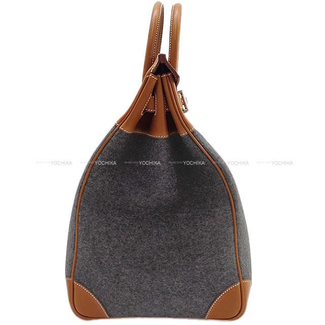 HERMES エルメス バッグ オータクロア 40 フォーヴ/グレー バレニア/フェルト シルバー金具 展示新品