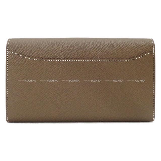 HERMES エルメス 長財布 コンスタンスロング エトープ(エトゥープ) エプソン シルバー金具 新品