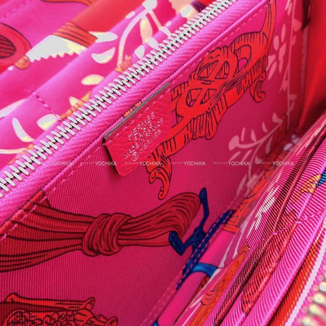 人気カラー‼️エルメスアザップシルクイン ローズエクストレームピンク