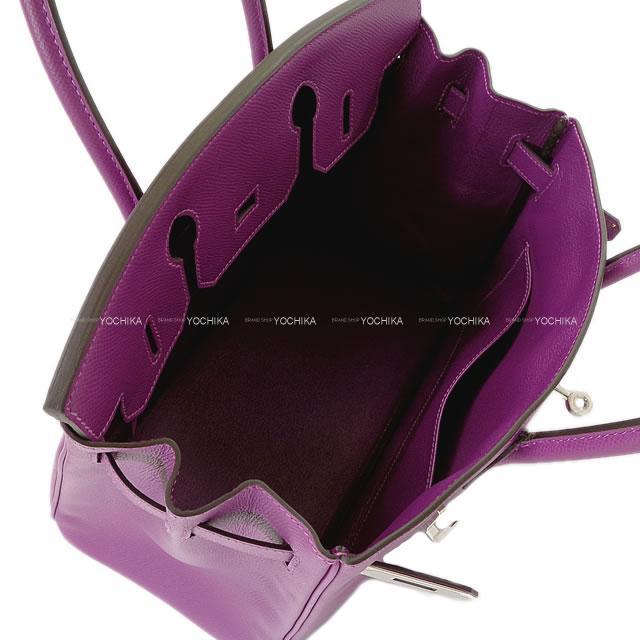 HERMES エルメス ハンドバッグ バーキン30 アネモネ エプソン シルバー金具 新品