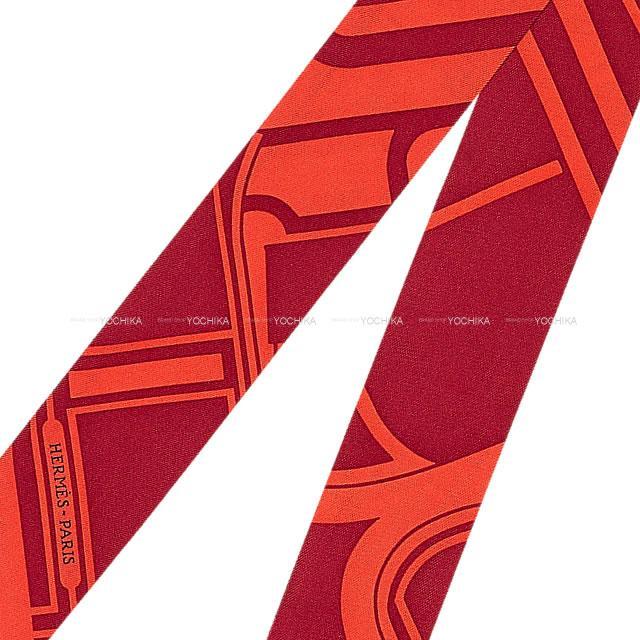 2019年 秋冬 新作 HERMES エルメス ツイリー スカーフ "クーペ・タトゥアージュ" シエル/ローズビュー 新品