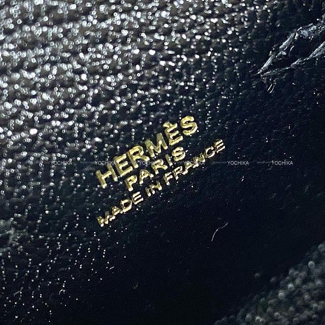 HERMES エルメス ミニミニ バッグチャーム ケリー トゥイリー(ツイリー) 黒(ブラック) タデラクト ゴールド金具 新品