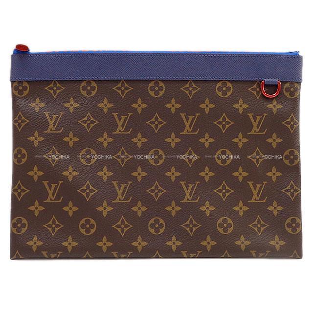 LOUIS VUITTON ルイ・ヴィトン クラッチ バッグ ”ポシェット アポロ” ブルー M63048 新品未使用