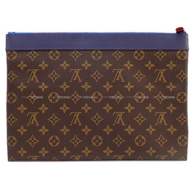 LOUIS VUITTON ルイ・ヴィトン クラッチ バッグ ”ポシェット アポロ” ブルー M63048 新品未使用
