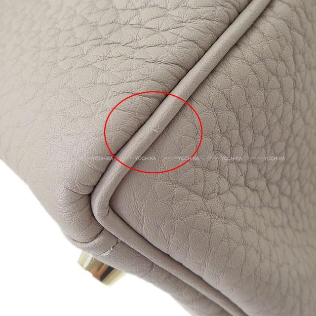 HERMES エルメス ハンドバッグ ケリー32 内縫い トゥルティールグレー トゴ ゴールド金具 展示新品