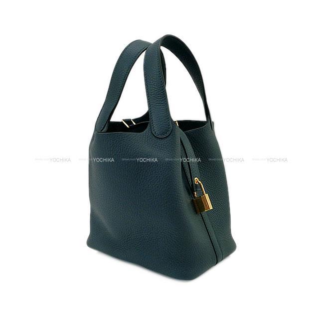 HERMES エルメス ハンドバッグ ピコタンロック 18 PM ヴェール