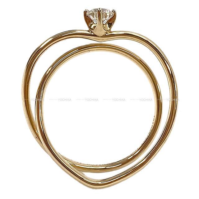 HERMES エルメス ウェディングリング "ヴェルティージュ・クール" #51(11号) ピンクゴールド K18