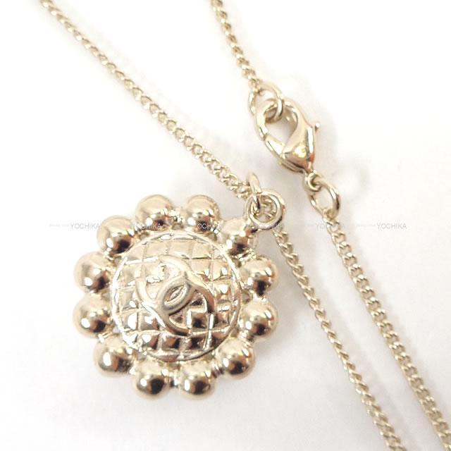 2020年 新作 CHANEL シャネル ラウンドパール ココ マトラッセ ネックレス ゴールド金具 AB0652 新品