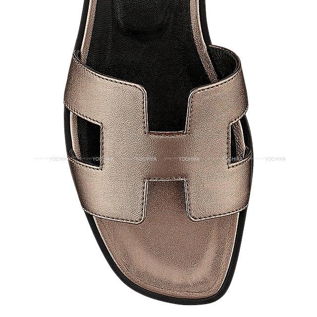 HERMES エルメス レディース Hモチーフ サンダル  